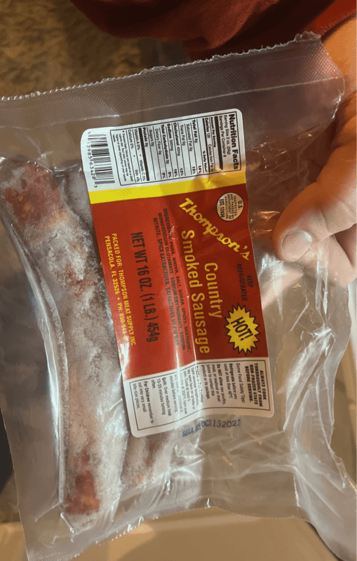 Thompson'S Country Smoked Sausage