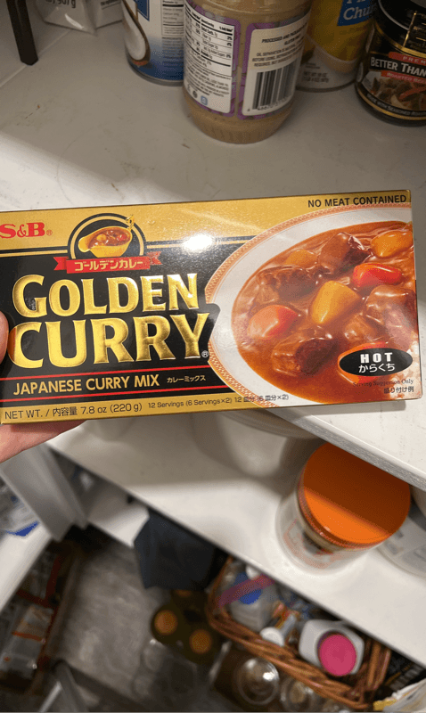 S&B Golden Curry Japanese Mix Hot