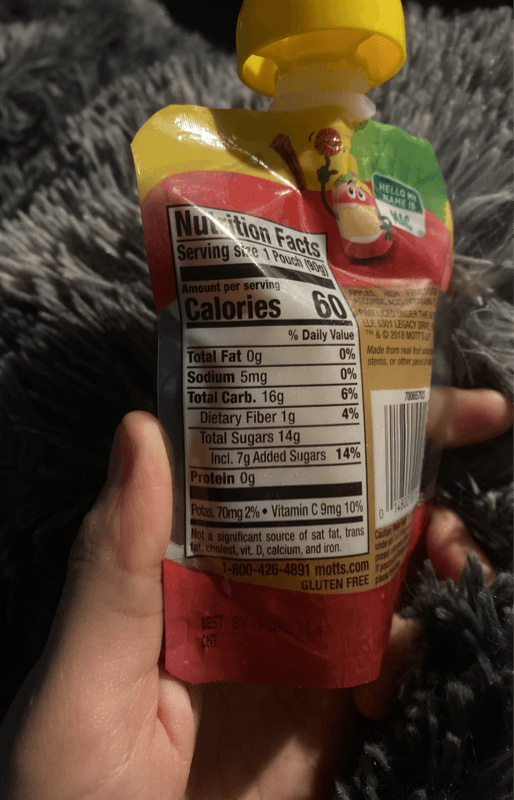 Mott'S Apple Flavor Applesauce