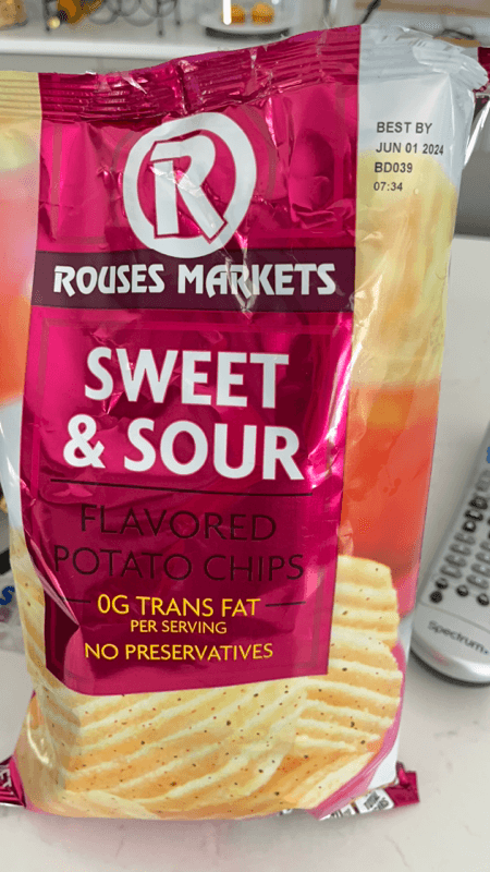 Rouses Markets Sweet & Sour Flavored Potato Chips