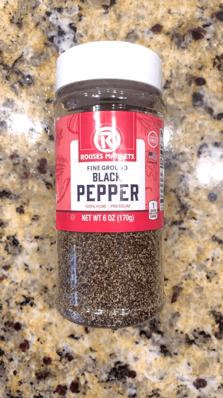Rouses Markets Fine Ground Black Pepper