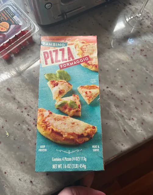 Trader Giotto'S Bambino Pizza Formaggio