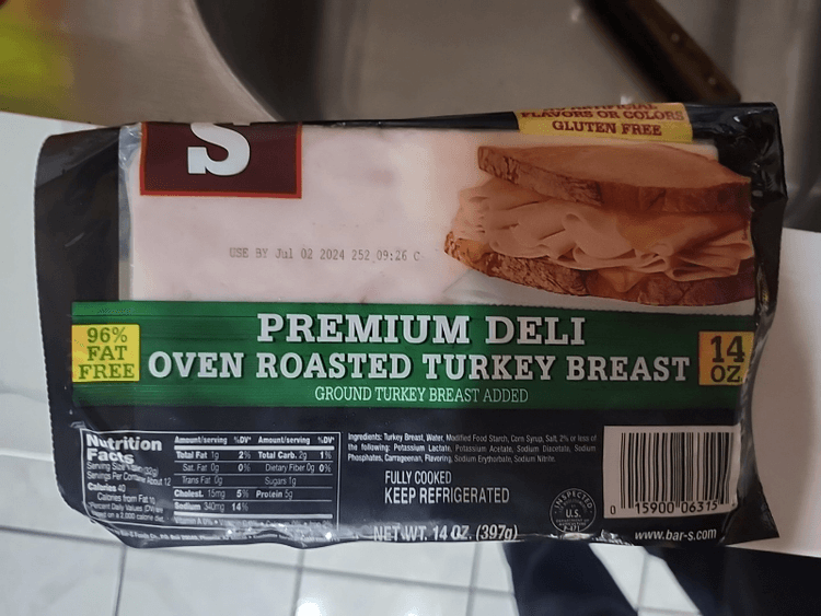 Bar-S Premium Deli Oven Roasted Turkey Breast