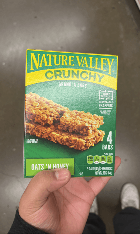 Nature Valley Crunchy Granola Bars Oats 'N Honey