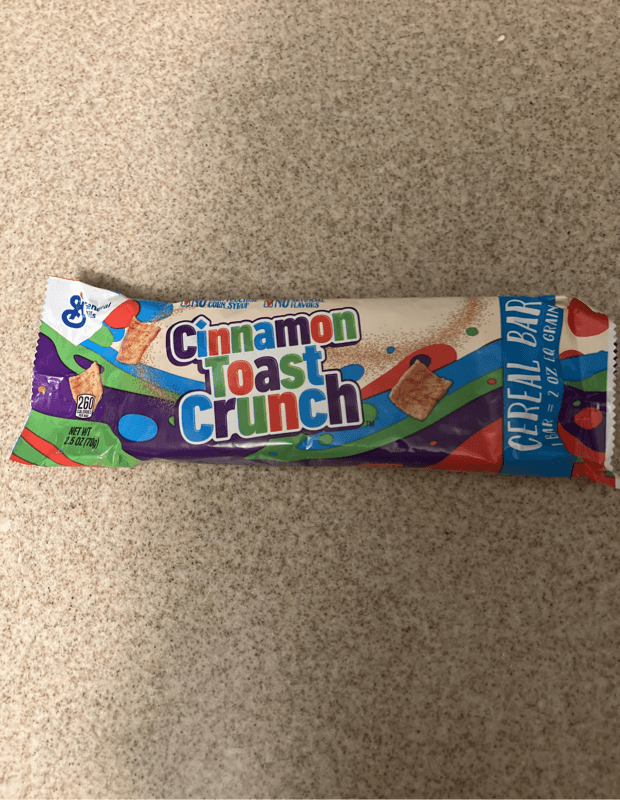 General Mills Cinnamon Toast Crunch Cereal Bar