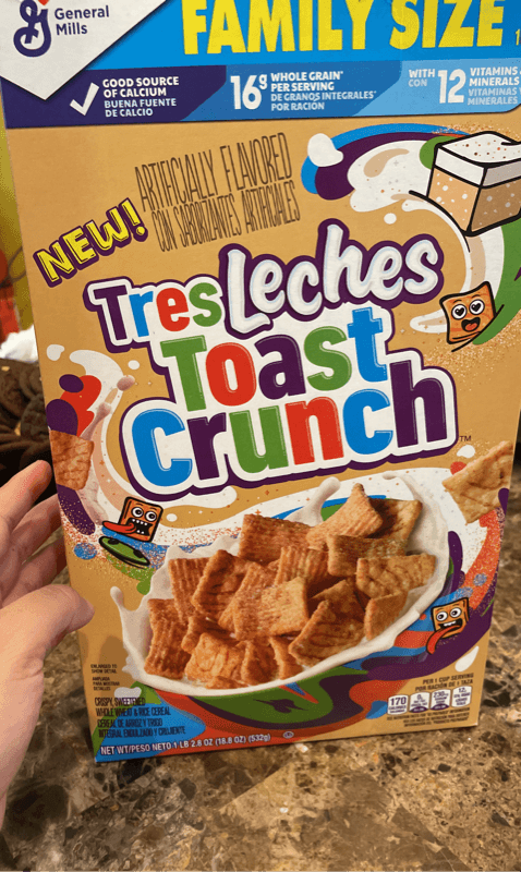 General Mills Tres Leches Toast Crunch