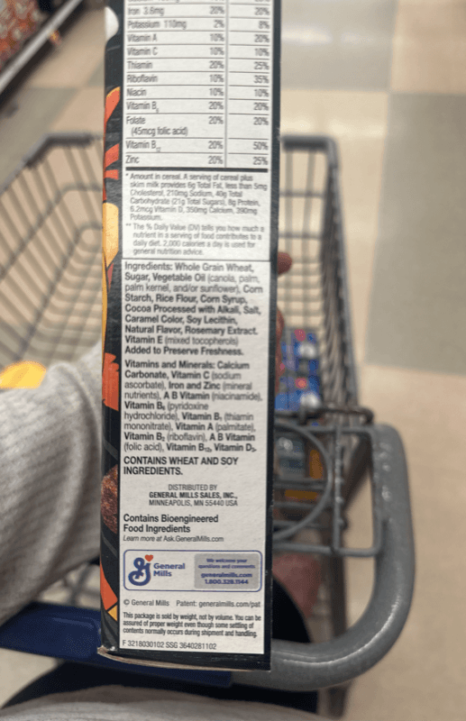 General Mills Cocoa Puffs Loaded With Vanilla Creme Filling Cereal