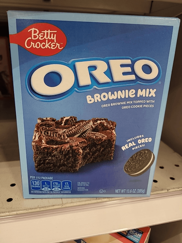 Betty Crocker Oreo Brownie Mix