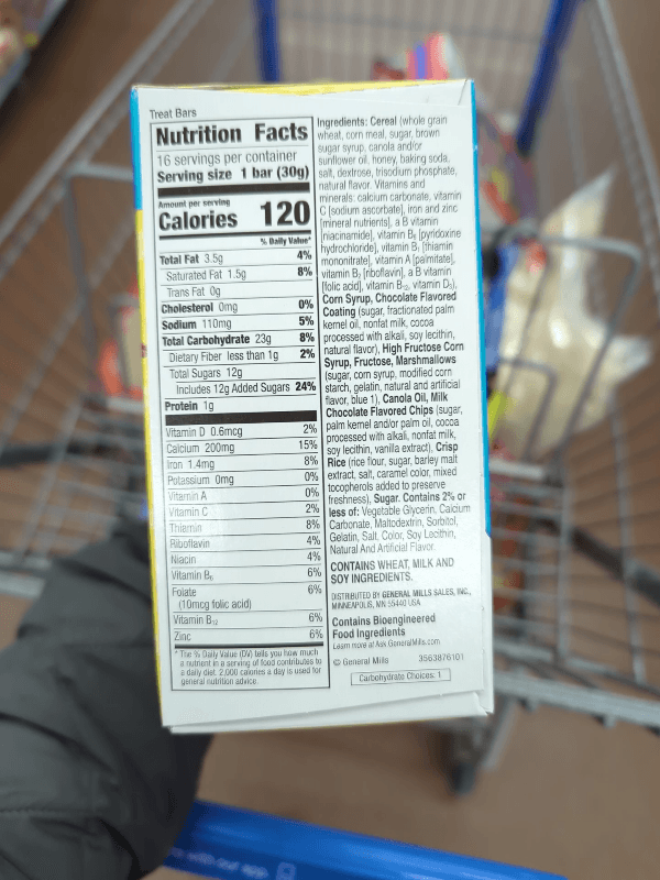 General Mills Golden Grahams Treat Bars S'Mores