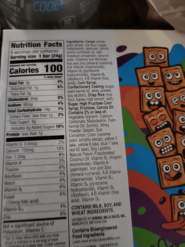 General Mills Cinnamon Toast Crunch Treats