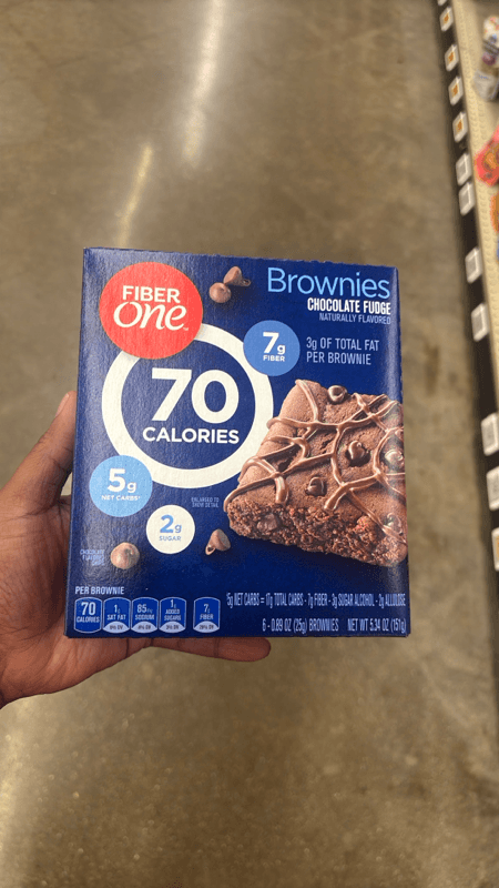 Is it Capsaicin Free? Fiber One Brownies 90 Calories Chocolate Fudge