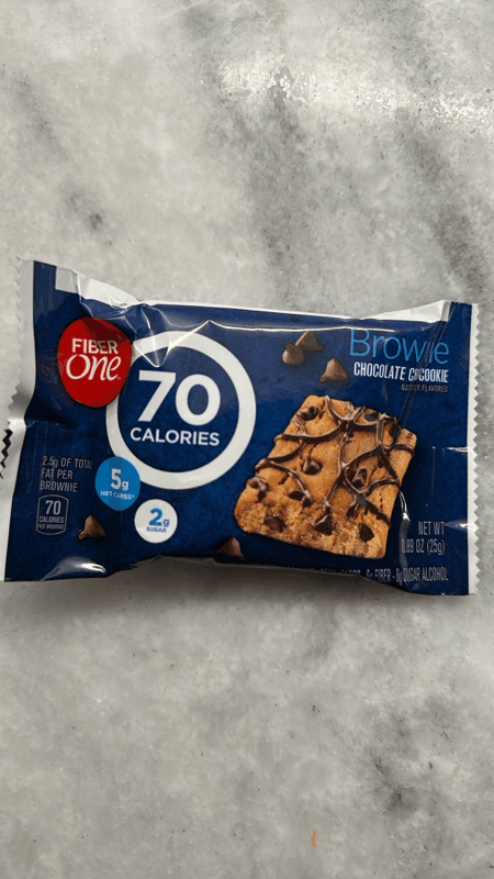 Fiber One Brownie Chocolate Chip Cookie
