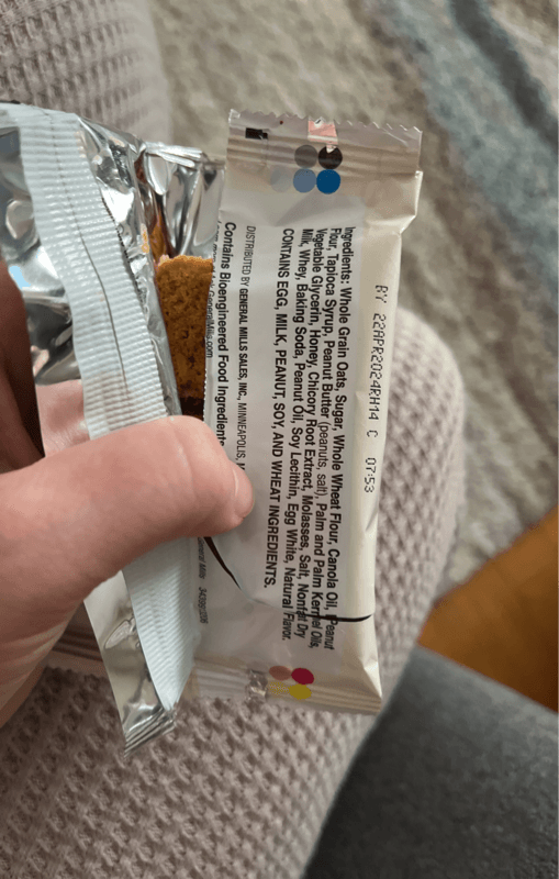 Nature Valley Soft Baked Oatmeal Squares Peanut Butter
