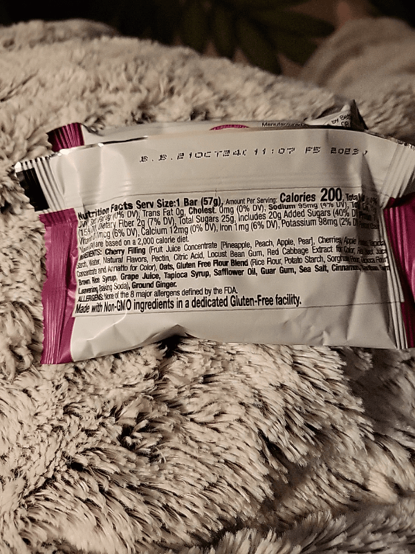 Betty Lou'S Cherry Fruit Bar