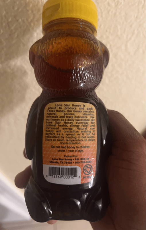 Lone Star Raw & Unfiltered Local Honey