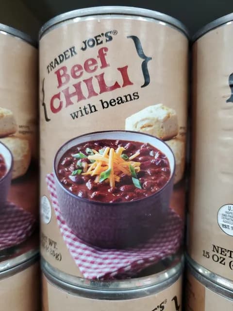 Trader Joe'S Beef Chili With Beans