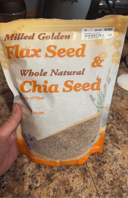 Milled Golden Flax Seed & Whole Natural Chia Seed
