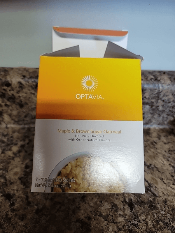 Optavia Maple & Brown Sugar Oatmeal