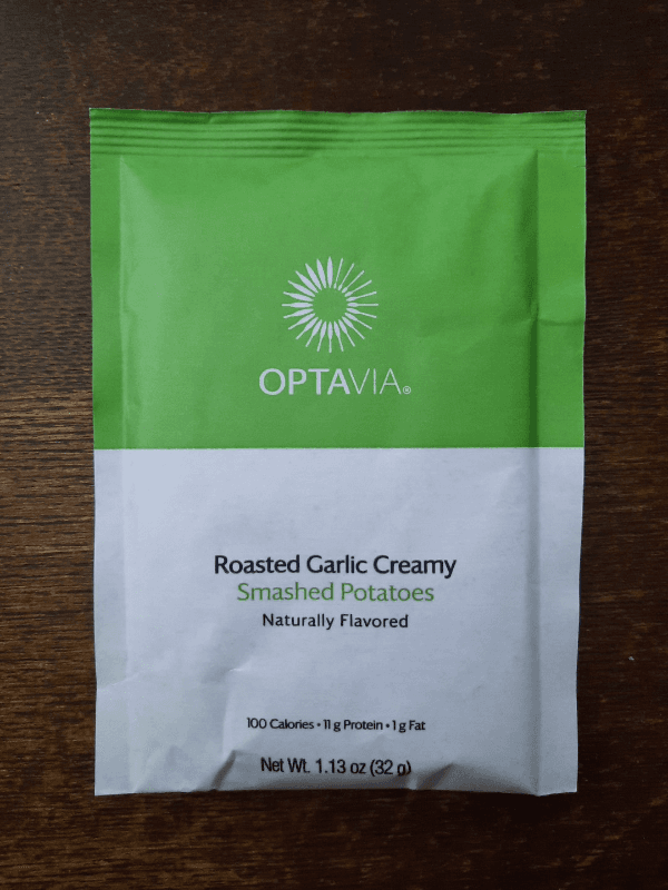 Optavia Roasted Garlic Creamy Smashed Potatoes
