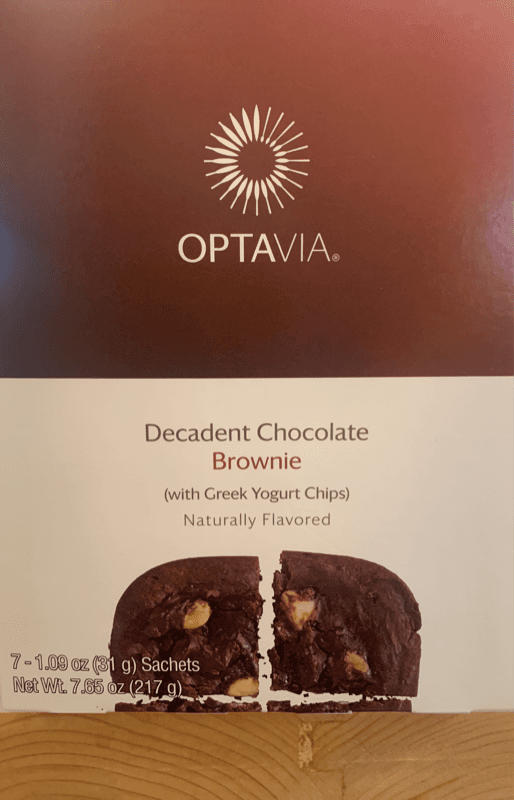 Optavia Decadent Chocolate Brownie With Greek Yogurt Chips