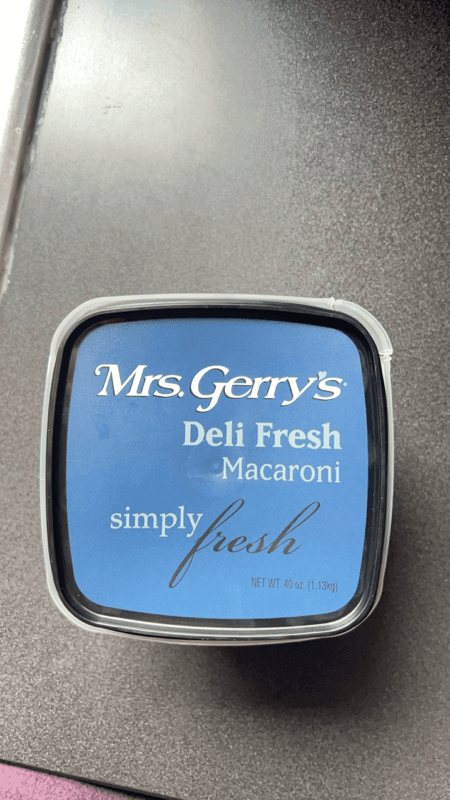 Mrs. Gerry'S Deli Fresh Macaroni Simply Fresh