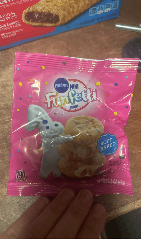 Pillsbury Soft Baked Mini Funfetti Cookies