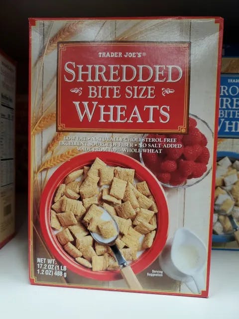 Is it Gluten Free Trader Joe's Shredded Bite Size Wheats