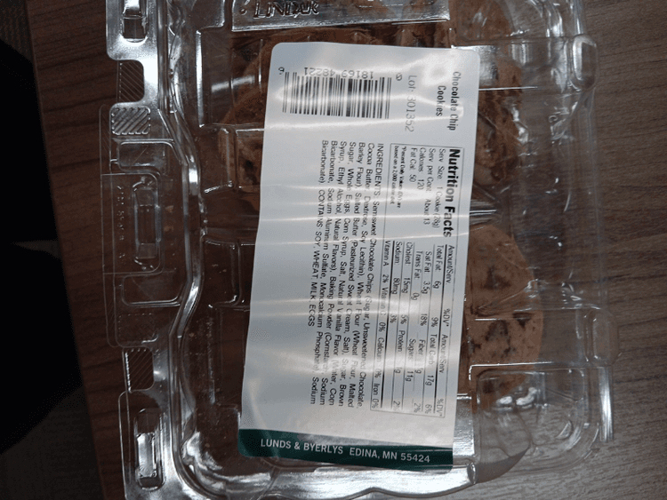 Lunds & Byerlys All Butter Chocolate Chip Cookies