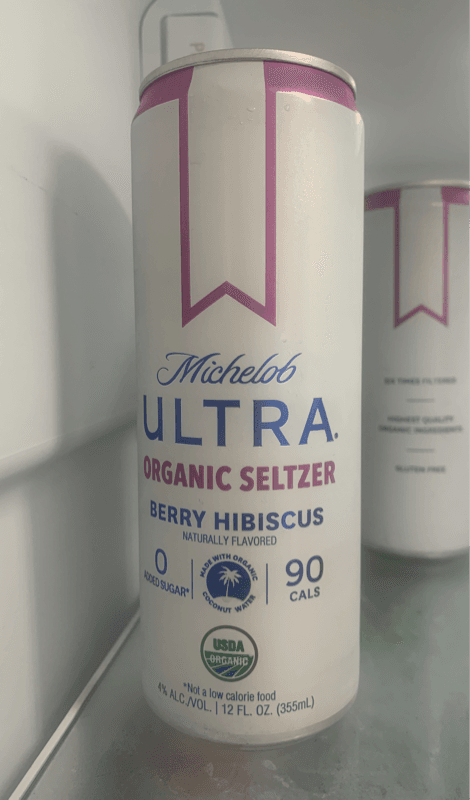 Michelob Ultra Berry Hibiscus Organic Seltzer