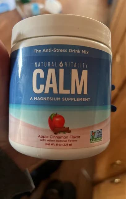 Natural Vitality Calm The Anti-Stress Drink Mix Apple Cinnamon Flavor