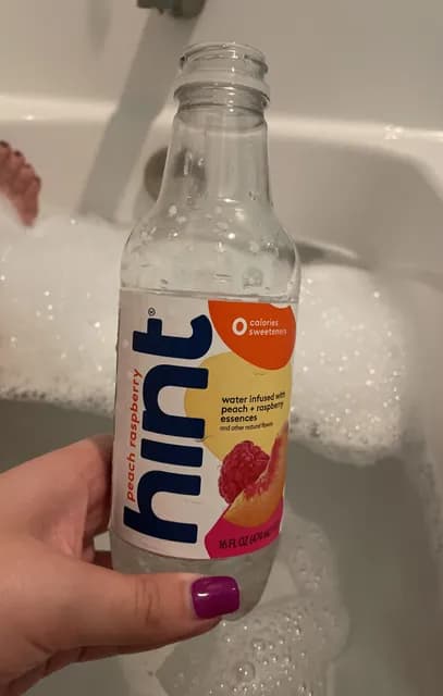 Hint Water Peach Raspberry