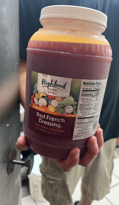Highland Market Merit Western Red French Dressing With Garlic And Onion
