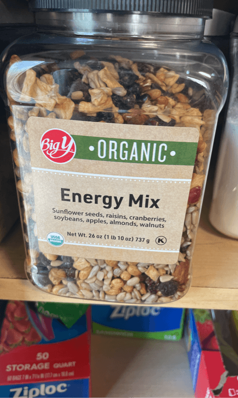Big Y Organic Energy Mix