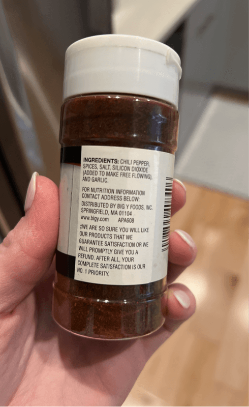 Big Y Chili Powder