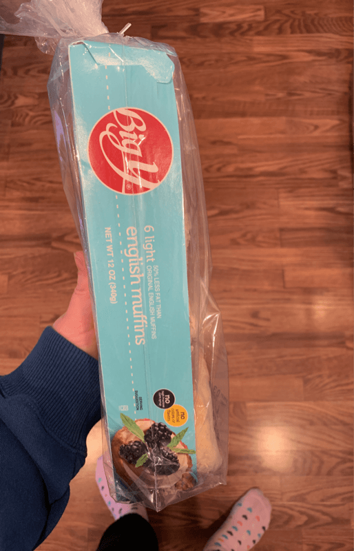 Big Y 6 Light English Muffins