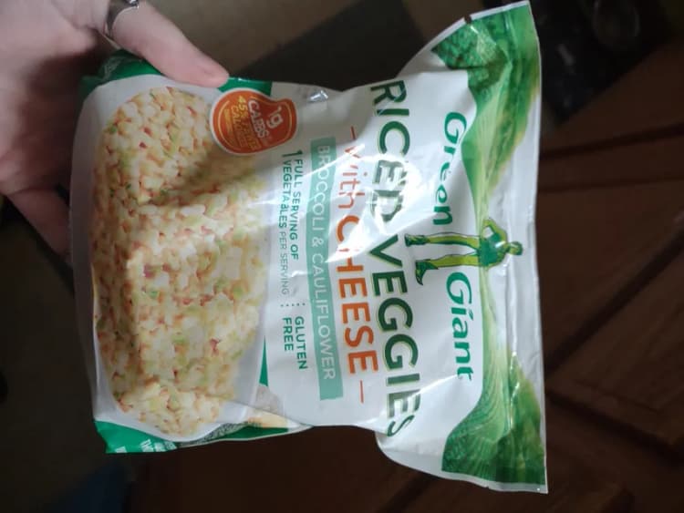 Green Giant Riced Veggies With Cheese Broccoli & Cauliflower