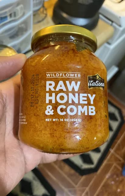 Italione Wildflower Raw Honey & Comb