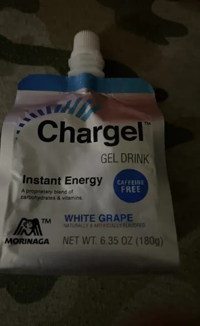 Chargel Instant Energy Gel Dink White Grape