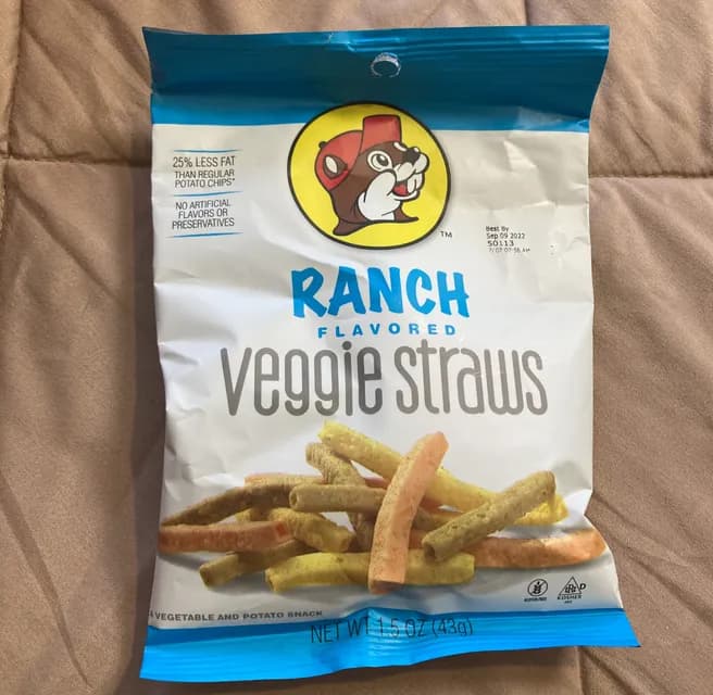 Buc-Ee'S Ranch Flavored Veggie Straws