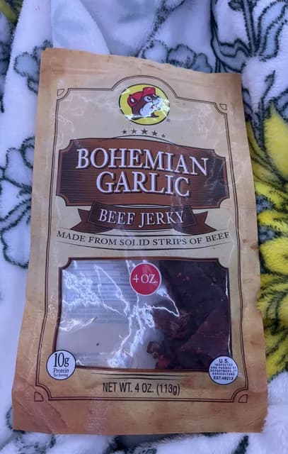 Buc-Ee'S Bohemian Garlic Beef Jerky
