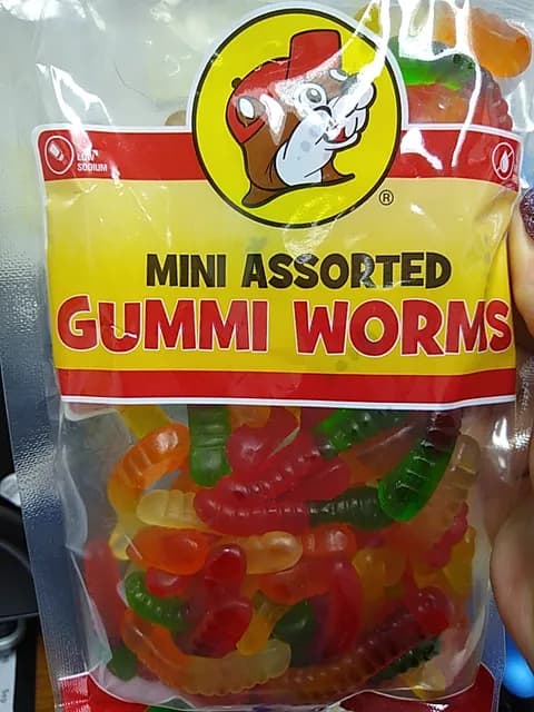 Buc-Ee'S Mini Assorted Gummi Worms
