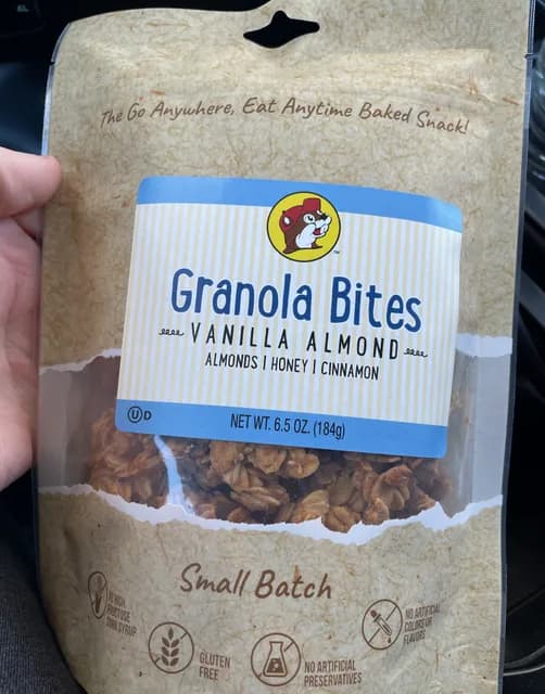 Buc-Ee'S Vanilla Almond Granola Bites