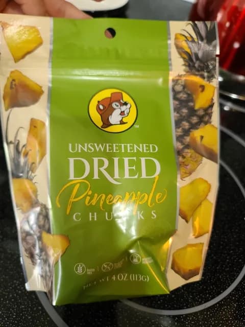 Buc-Ee'S Unsweetened Dried Pineapple Chunks
