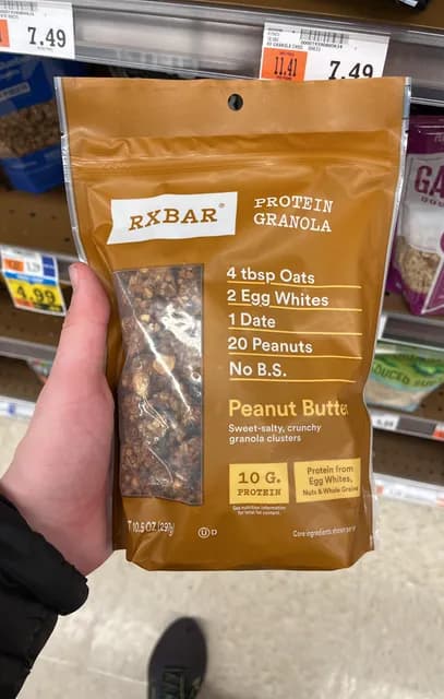 Rxbar Protein Granola Peanut Butter