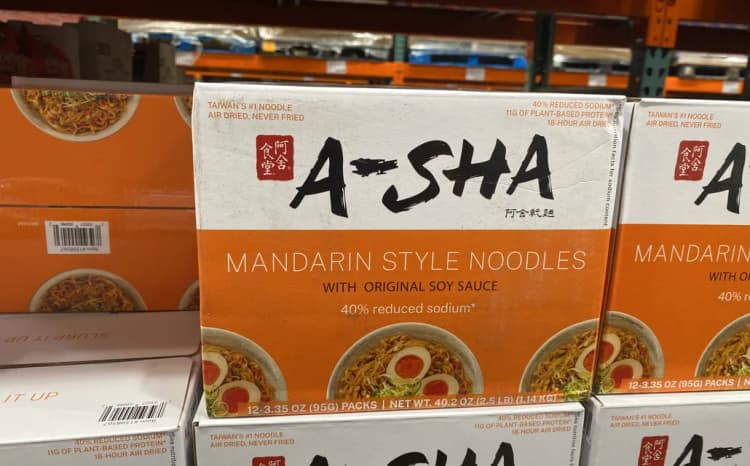 A-Sha Mandarin Style Noodles With Original Sauce