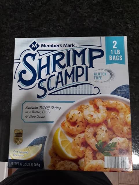 Member'S Mark Gluten Free Shrimp Scampi