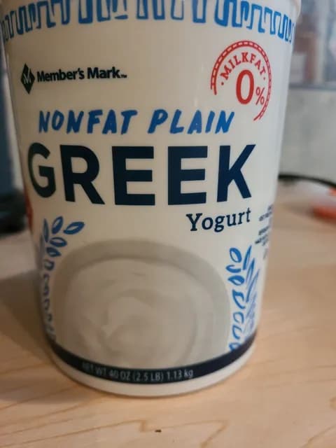 Member'S Mark Nonfat Plain Greek Yogurt
