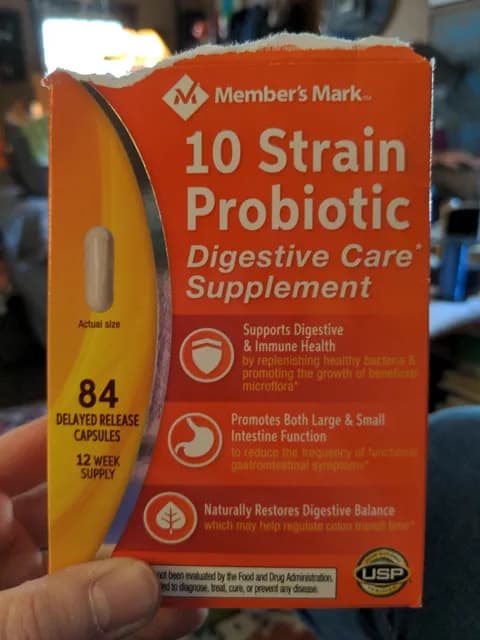 Member'S Mark 10 Strain Probiotic