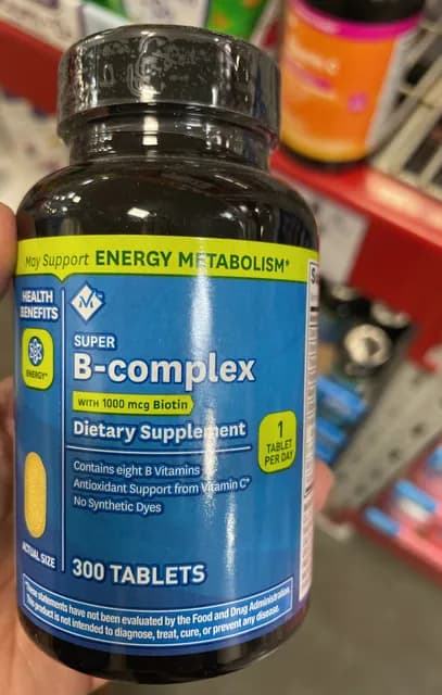 Member'S Super B-Complex With 1000Mcg Biotin Dietary Supplements