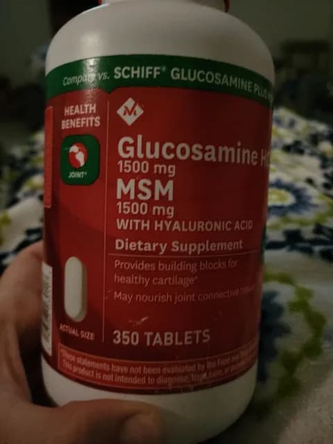 Member'S Mark Glucosamine Hci Msm With Hyaluronic Acid